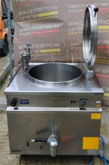 Μεταχειρισμένος Βραστήρας Ηλεκτρικός Έμμεσης Θέρμανσης 150Lt 90x90x95Cm BERTOS 